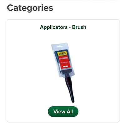 JP Corry Site Product Listing Page Mobile Screenshot