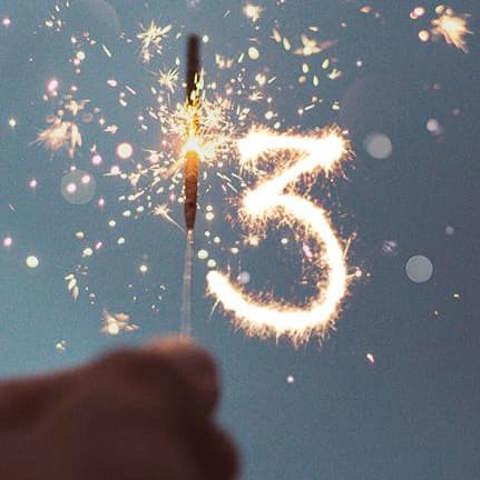 A sparkler