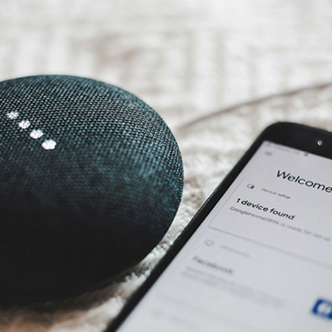 A mobile device and small speaker