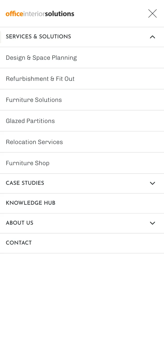 OIS - Mobile Nav
