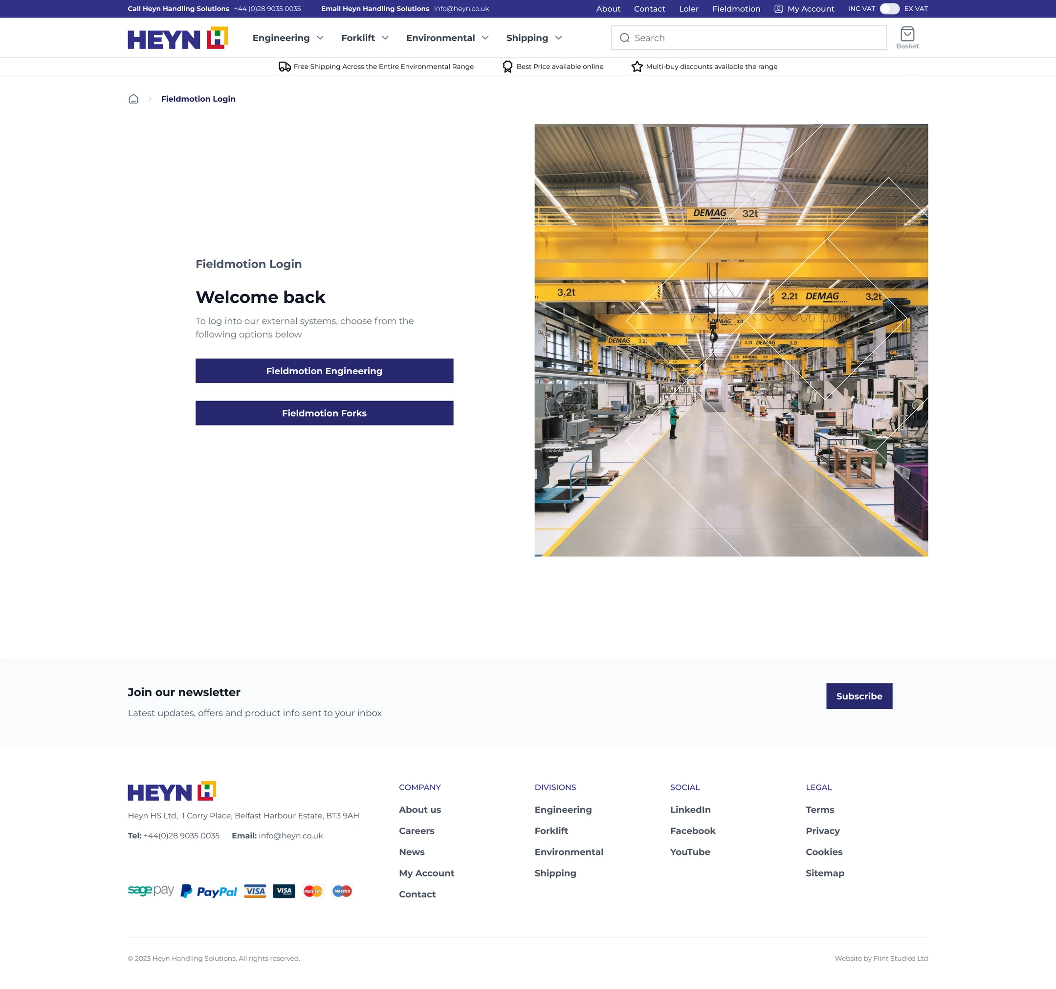 Heyn - Fieldmotion Login